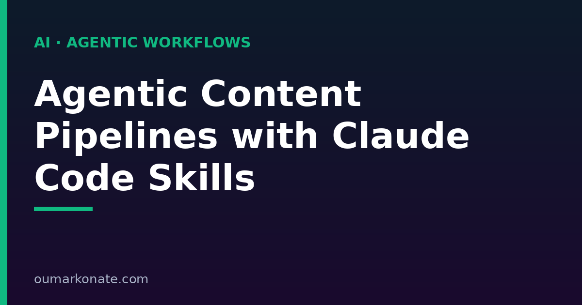 Agentic content pipelines: auto-reviewing and publishing real-estate listings with Claude Code skills